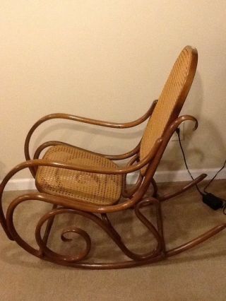 Authentic Thonet Mesh Rocking Chair Local