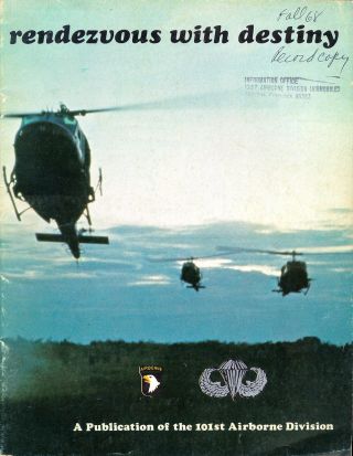 101st Airborne Vietnam Rendezvous With Destiny Magazines DVD 6