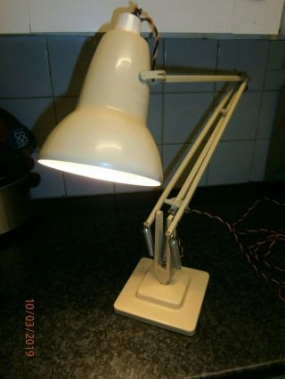 Herbert Terry & Sons 2 Step Base Anglepoise Lamp 1227 Vintage Industrial Rare