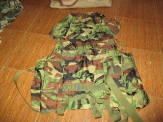 Rok South Korea Army Camo Vest/jacket,  Very Good