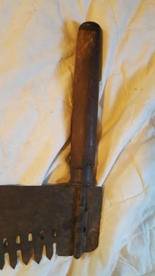 vtg antique 2 man saw logging farm tool lumber jack 100 swv coal mine farm 3