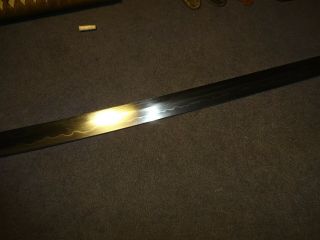 Japanese WWll Army officer ' s sword in mountings Gendaito 