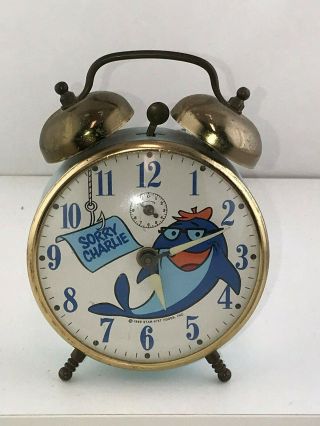 Vintage Advertising 1969 Star - Kist CHARLIE TUNA Alarm Clock with Luminous Hands 4