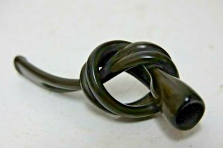 Most Unusual Very Old Twisted Pipe - Very Rare - L@@k Novelty Pipe