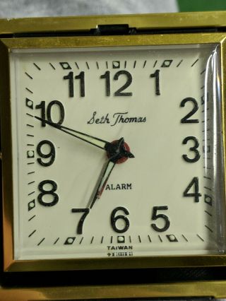 Seth Thomas Travel Alarm Clock 2