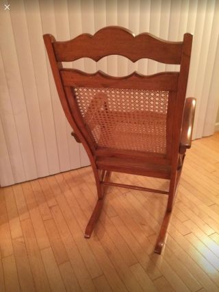Antique / Vintage Wooden Rocking Chair 4