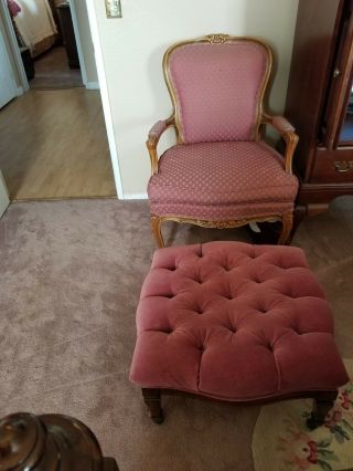 Antique French Accent Chair (local)