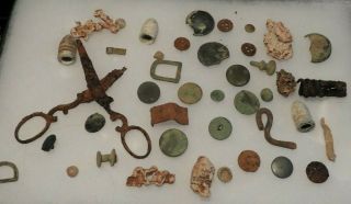 Civil War Belt Buckle and relics from Brandy Station,  VA 3