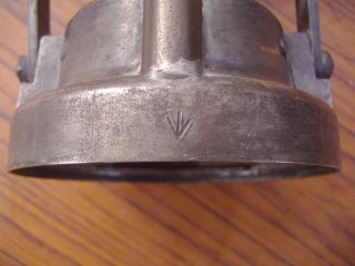 Vintage CEAG Barnsley Type 4 LAMP Military Crows foot stamp 3