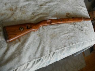 Ww2 German K98 Mauser Rifle Cup Type Wood Stock W Matching Handguard H Mark 1941