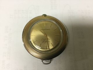 Fine 1950’s Eterna Matic Golfer Gold Automatic Pocket Watch