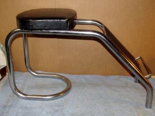 Vintage Shoe Store Bench/padded Seat/foot Fitting Stool/salesman J832