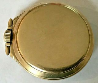 Elgin Railroad Grade 571 Pocket Watch 21j,  16s 10K Gold Filled OF case 2