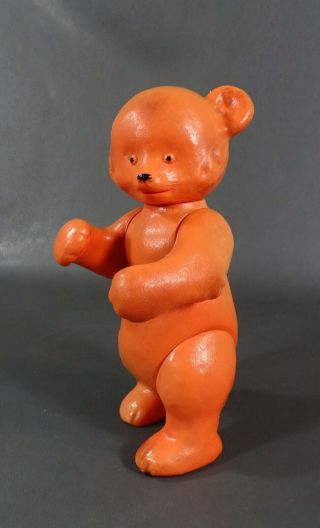 1950s Vintage USSR Russian OHK Celluloid Toy Doll Teddy Bear Figurine Jointed 3