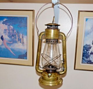 Dietz Junior Brass Lantern