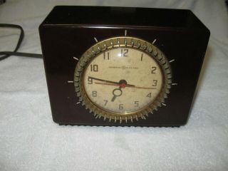 Vintage 1939 General Electric Household Timer / Clock Model 8h58