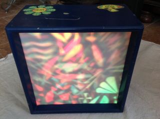 Vintage 60s 70s Psychedelic Light Box