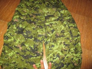 CANADIAN CADPAT ISSUE COMBAT PANTS,  Very Good 7