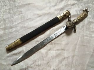 German hunting dagger WWI WWII 48cm Gott mit Uns 2