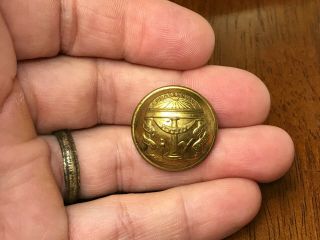 Civil War Confederate Georgia State Seal Coat Button