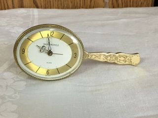 Vintage Swiza Sheffield Alarm Clock Swiss Made