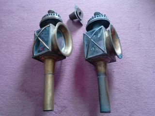 Antique Coach/Carrage Brass Lamps 2