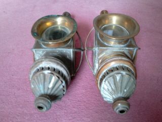 Antique Coach/Carrage Brass Lamps 8