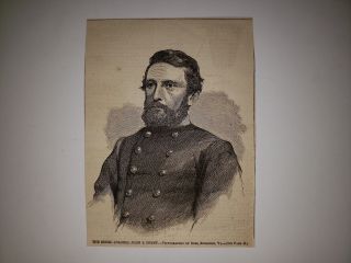 General John S.  Mosby Civil War 1865 Harper 