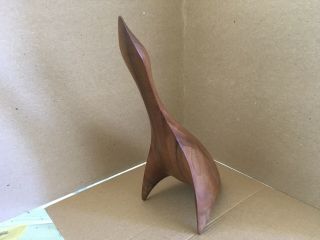 Alan Middleton Mid Century Modern Hand Carved Goose Signed Canada 2