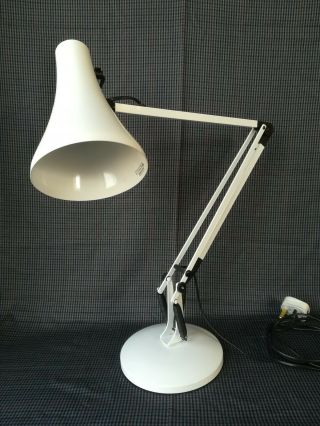 Anglepoise Apex 90 White Desk Lamp In 1985