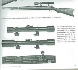 German Ajack 6x42 Sniper Scope Mauser K98 ZF39 Wehrmacht k98k WW2 Rifle 12
