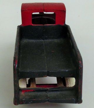 ARCADE ICE TRUCK CAST IRON TOY 6 3/4 