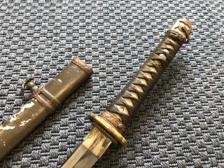 WW2 Japanese Officers Sword Type 98 Shin - Gunto Gendaito by Kanetoshi Samurai 6