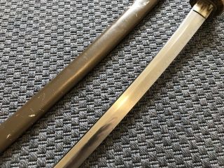 WW2 Japanese Officers Sword Type 98 Shin - Gunto Gendaito by Kanetoshi Samurai 7