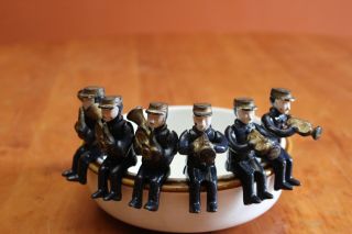 Vintage Kenton Cast Iron Band Members 3 Trumpets 3 Baritones