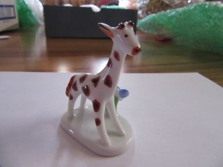 Walter Bosse Metzler & Ortloff Porcelain Giraffe Rare