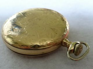 Fine Antique 1909 Hamilton Union Special Model 975 17j Hunter Case Pocket Watch 8