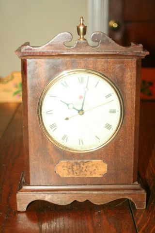 Vintage Telechron Knickerbocker Electric Mantle Clock - 11 1/2 " High