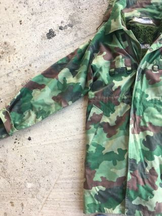 YUGOSLAVIAN ARMY M89 CAMOUFLAGE JACKET SERBIAN SERBIA BOSNIAN WAR M93 JNA SERB 6