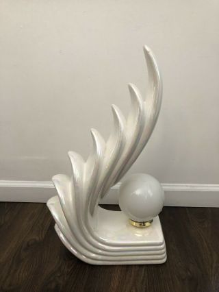 Vintage/ Mid Century/ Art Deco Ceramic Lamp 2