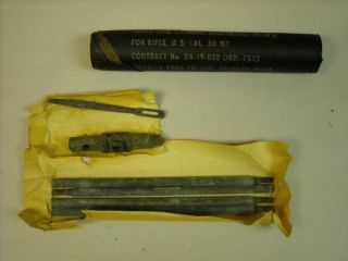 M1 Garand Cleaning Rods Set With M10 Tool