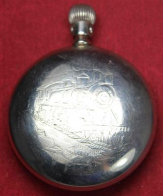 1898 Waltham Grade 820 Model 1883 18s 15j Pocket Watch w/ TRAIN - Parts/Repair 3