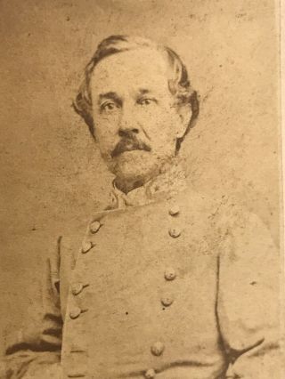 Antique 1860’s Civil War CDV PHOTO Confederate GENERAL Joseph Reid Anderson 3