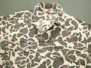 Us Army Vietnam Special Forces Advisor Storm - Pruf Spot Camo Combat Shirt Vtg