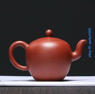 Chinese yixing zisha teapot handmade Da Hong pao Purple sand mud Teapot 200cc 8