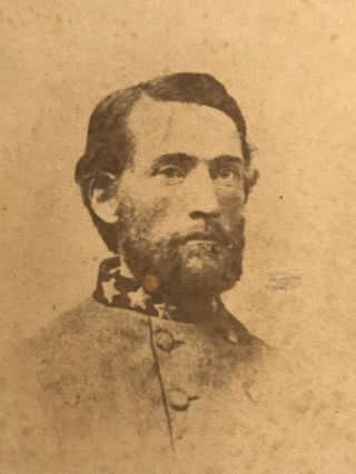 Antique CDV PHOTO Civil War Confederate Cavalry GENERAL John Singleton MOSBY 3