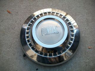 Antique Vintage Rare 1955 1956 1957 Pontiac Nos Dog Dish Hub Cap.