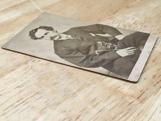 Rare Old Vintage Antique JOHN WILKES BOOTH Photograph Lincoln Assassin CDV Photo 8