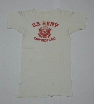 Wwii Ww2 Us Army Camp Croft Sc Vintage Men 