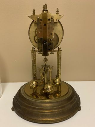 Rensie Dome Clock.  Rotating pendulum. 2